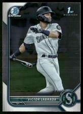 2022 Bowman Chrome Prospects Victor Labrada Seattle Mariners #BCP-150 *B*