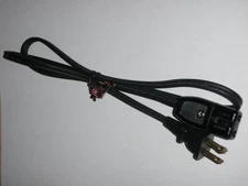 Power Cord for Vintage Vitantonio Krumkake Baker Maker Model 350 (2pin 36")