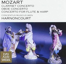 Mozart : Clarinet Concerto, Oboe Concerto & Co... - Nikolaus Harnoncourt CD YIVG