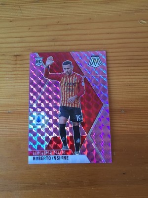 2020-21 Panini Mosaic Roberto Insigne Benevento Calcio Pink 41/49 RC