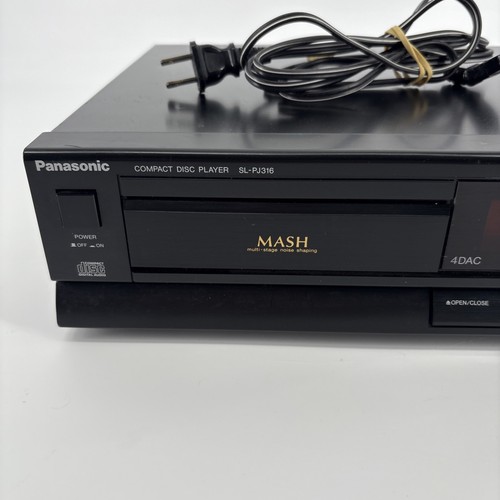 Reproductor de CD de disco compacto Panasonic SL-PJ316 de colección - sin control remoto (MASH 4DAC) - Imagen 3 de 7