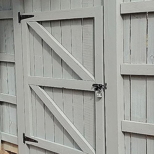 5 Inch T Strap Hinges Rustproof Iron for Easy Door Operation in Gardens - Picture 7 of 11