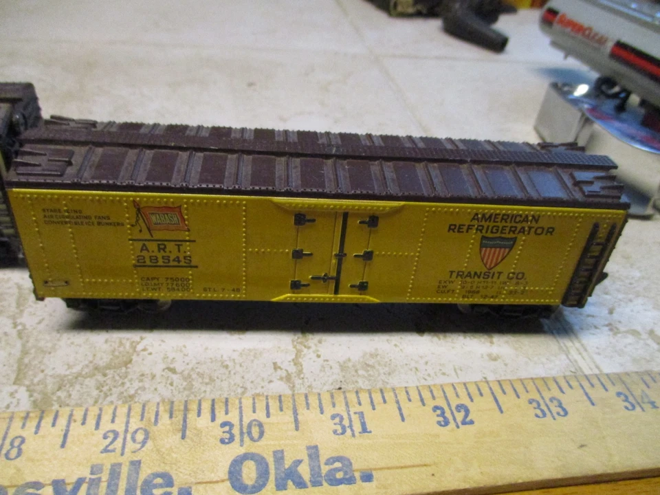 VTG Lot Fleischmann HO Metal Freight Cars Caboose Western Pacific - Image 2 of 4