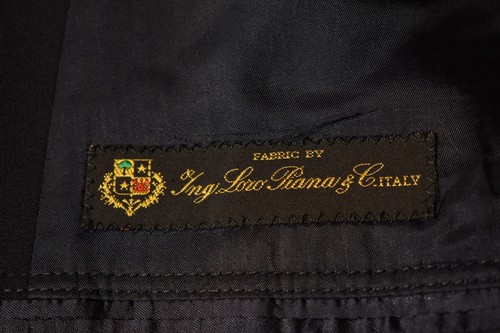 Brooks Brothers 1818 Madison Navy Blazer Loro Piana Italian Wool Fabric 42R - Picture 15 of 18