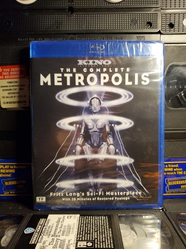 The Complete Metropolis Restored (Blu-ray, 1927, New) - Picture 1 of 2