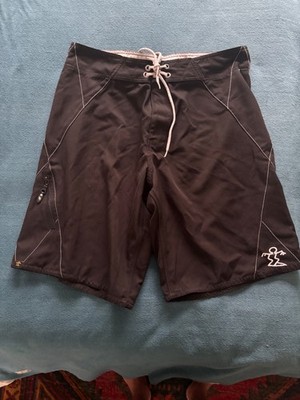 Da Hui Surf Boardshorts Black Size 34