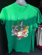 Universal Studios 2025 Earl The Squirrel Green Shirt NWT