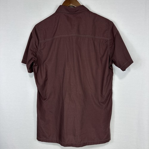 Kuhl Eluxur Shirt Mens Small Short Sleeve Lightweight Hiking Outdoor Button up - Picture 8 of 8