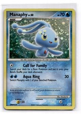 Manaphy Common DP Trainer Kit: Manaphy & Lucario 4/12 MP