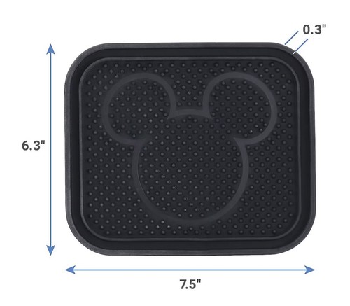 Disney Mickey Silicone Dog & Cat Treat Yummy Mat, Black - Picture 2 of 4