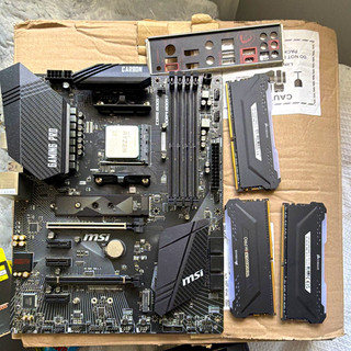 MSI B450 Gaming Pro Carbon AC ATX AM4 Ryzen 5 5600X 24GB (3×8GB) DDR4 3600