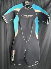 Cressi Women  s Short 2.5 mm Wetsuit Size XL/5, Aqua/black