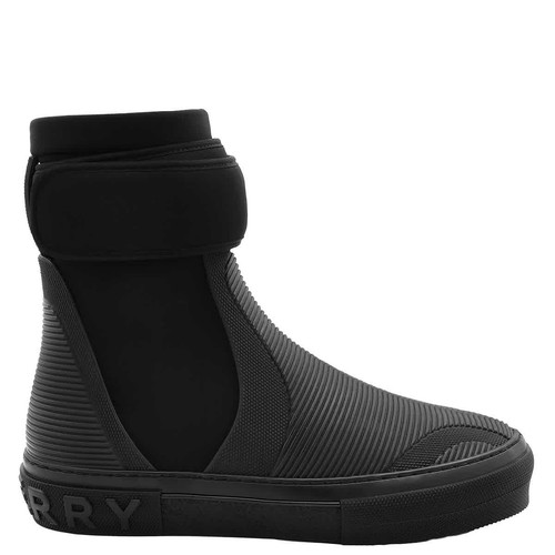 Burberry Men's Black Sub High-Top Sneakers