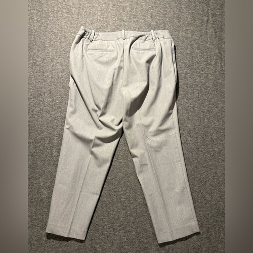 Pantalones de vestir al tobillo Talbots Hampshire para mujer 16WP Plus Petite gris oficina trabajo nuevos con etiquetas - Imagen 3 de 13