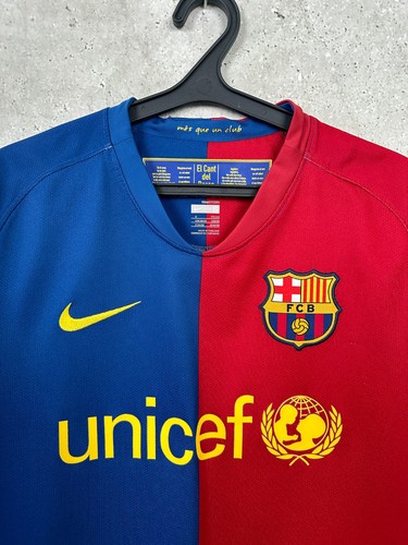 BARCELONA 2008 2009 HOME FOOTBALL SHIRT NIKE JERSEY SIZE S - Picture 2 of 11
