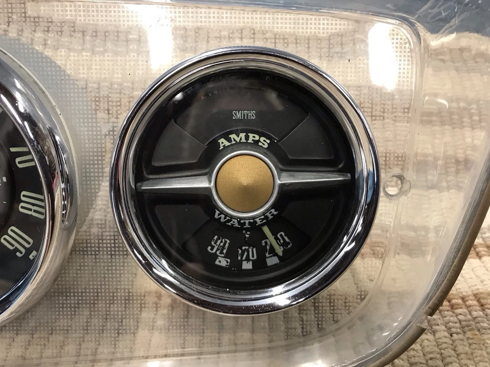 SMITHS VELOCÍMETRO CALIBRE CLUSTER HILLMAN 1956-58 MINX DELUXE I & II De colección Foto 4 de 4