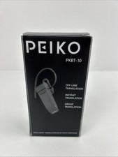 Peiko Language Translator  Bluetooth Ear Piece- New Open Box
