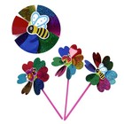 6 Pcs Pinwheels for Children Windmills Colorful Rotating