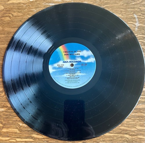 DON WILLIAMS ~ I BELIEVE IN YOU ~ MCA VINYL LP # MCA 5313 - Picture 4 of 5