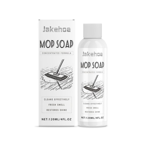 120ML Highly Scented Mop Soap Concentrated Formula Household Cleaning Long-Last