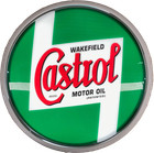 Castrol Motor Oil LED Bar Lighting Wall Sign Light Button WHITE