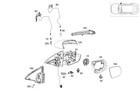 Genuine Mercedes-Benz Mirror Frame 167-810-36-03