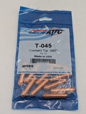 T-045 Contact Tip Pack Of 10 .045" for Bernard Centerfire MIG Welding Gun T045
