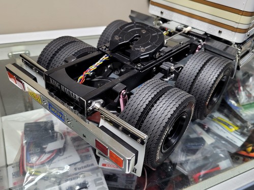 Tamiya 1/14 R/C King Hauler+ MFC-01 LED Light Sound Function Unit +Aluminum Part - Picture 10 of 24