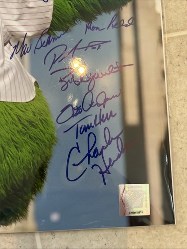 20”x16” Philadelphia Phillies Signed Auto Poster Print With 46x Signatures Boone - Picture 11 of 22
