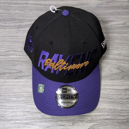 Baltimore Ravens 9FORTY Draftday Gorra Ajustable Snapback NFL NUEVA CON ETIQUETAS Nueva OSFM - Imagen 3 de 10
