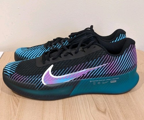 NikeCourt Air Zoom Vapor 11 Attack Premier Deep Jungle fucsia - taglia 11,5 - Foto 8 di 10