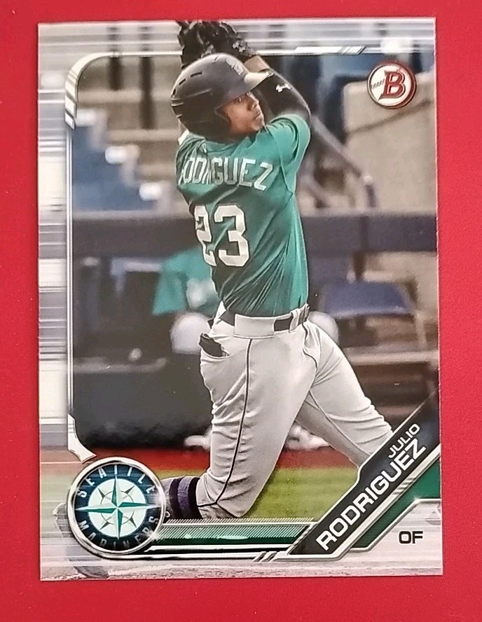 2019 Bowman Draft Julio Rodriguez #BD-60 RC - Mariners