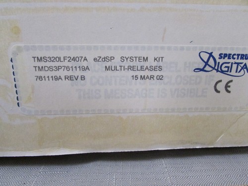 Spectrum Digital TMS320LF2407A eZdSP Evaluation System Kit In Original Box - Picture 2 of 8