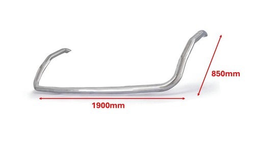 Chrom Edelstahl Dach Lichtleiste passend für Renault T Range Truck Front Zubehör - Bild 2 von 2