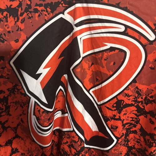BowLifi Swag Bowling Jersey Mens L Red Graphic Short Sleeve Performance - Picture 2 of 5