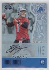 2017 Illusions Signs Trophy Collection Blue /100 Brad Kaaya #141 Rookie Auto RC