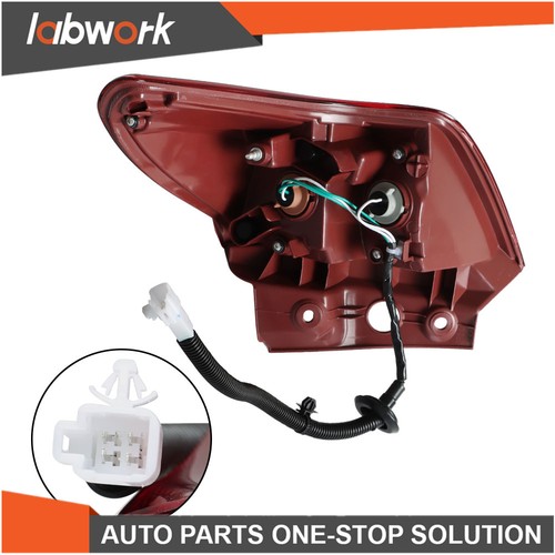 Labwork Outer Tail Light Fit For Toyota RAV4 2013-2015 Halogen Driver Left Side - Picture 11 of 13