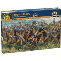 Cesar's Wars Roman Infantry Kit 1:72 Italeri Kit Figure Militari -D- Neues Model