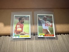 1981 Topps Football Complete Set 1-528 Kellen Winslow Joe Montana Rookie Payton