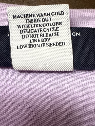 Psycho Bunny Poloshirt Herren 6 Large Lavendel Pink Golf Freizeit Logo Preppy - Bild 8 von 11