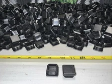 2,500 QTY! HUGE LOT- 1” Black Caplugs SQR 1-14-20 Plugs for Square Tubing