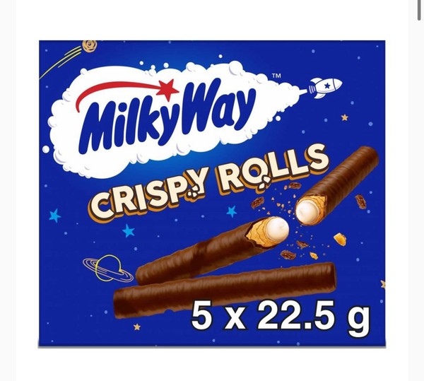MilkyWay Crispy Rolls 5 Pack Long Dated Stock