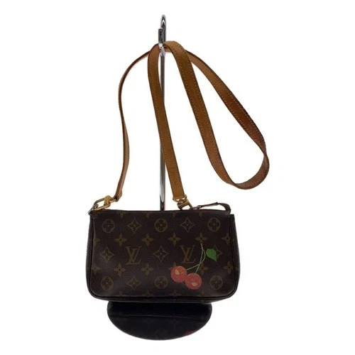 Louis Vuitton Monogram Cherry Pochette Accessoires M95008 Brown PVC Women - Picture 2 of 10