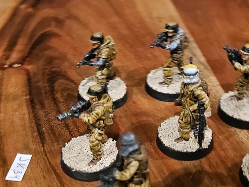FFG Star Wars Legión Alianza Rebelde Soldados Rebeldes x7 Bien Pintado SIN CARTAS/toma - Imagen 9 de 24