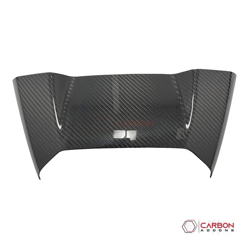 C8 Corvette Carbon Fiber Waterfall Speaker Upper Trim Cover - Picture 2 of 14