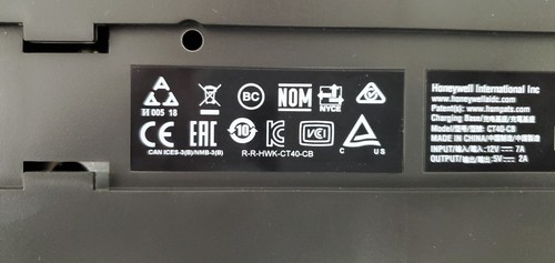 Honeywell CT40-CB-UVB-2 4-krotna stacja ładująca _2,3_5 - Zdjęcie 10 z 13
