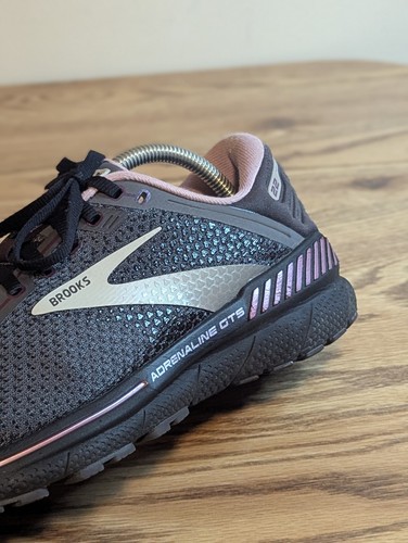 Brooks Adrenaline GTS 22 Women's 1203531B015 Black Running Sneaker Shoes Size 10 - Picture 10 of 14
