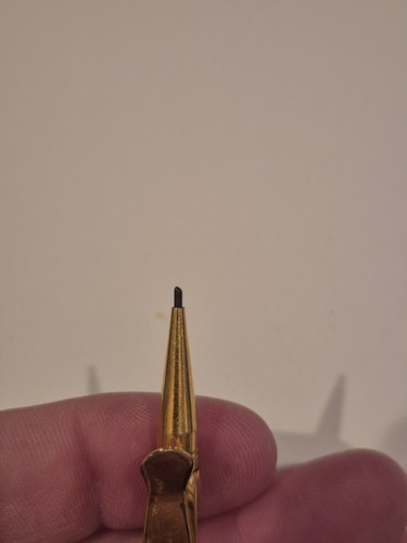 Swank Vintage kleiner 3" goldfarbener Druckbleistift mit Taschenclip/Krawattenschließe - Bild 7 von 7