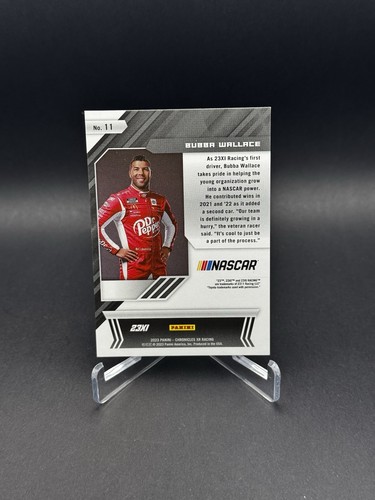 2023 Panini Chronicles - XR Bubba Wallace #11 Green - Picture 2 of 2