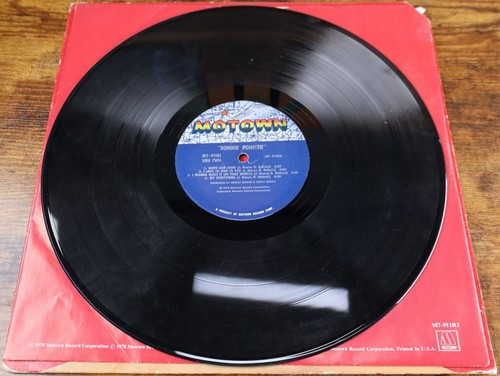Bonnie Pointer Self-Titled LP (1978) Motown M7-911R1 Soul/Funk VG/VG - Imagen 4 de 4